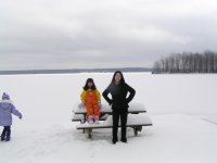lake winter